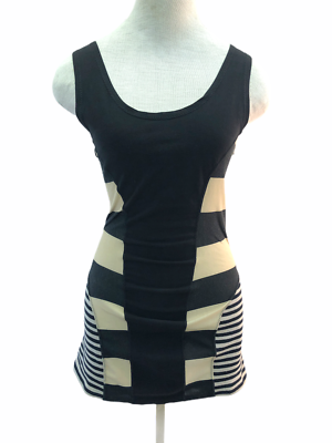 Vintage 90s Jean Paul Gaultier Maille Femme Black Stripe Bodycon Dress | eBay Vintage 90s Jean Paul Gaultier Maille Femme Black Stripe Bodycon Dress | eBay