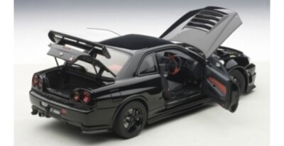 Autoart 2005 Nissan Skyline GT-R GTR (R34) Nismo Z-tune Black 1:18