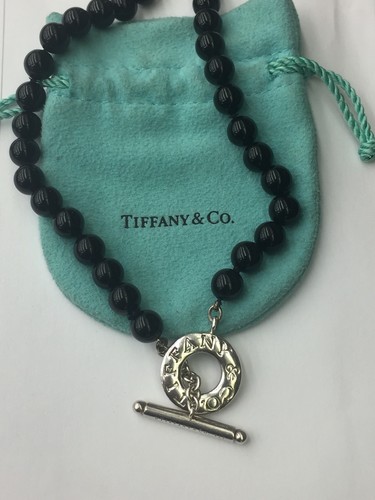 Tiffany \u0026 Co. Black Onyx Gemstone Beads 