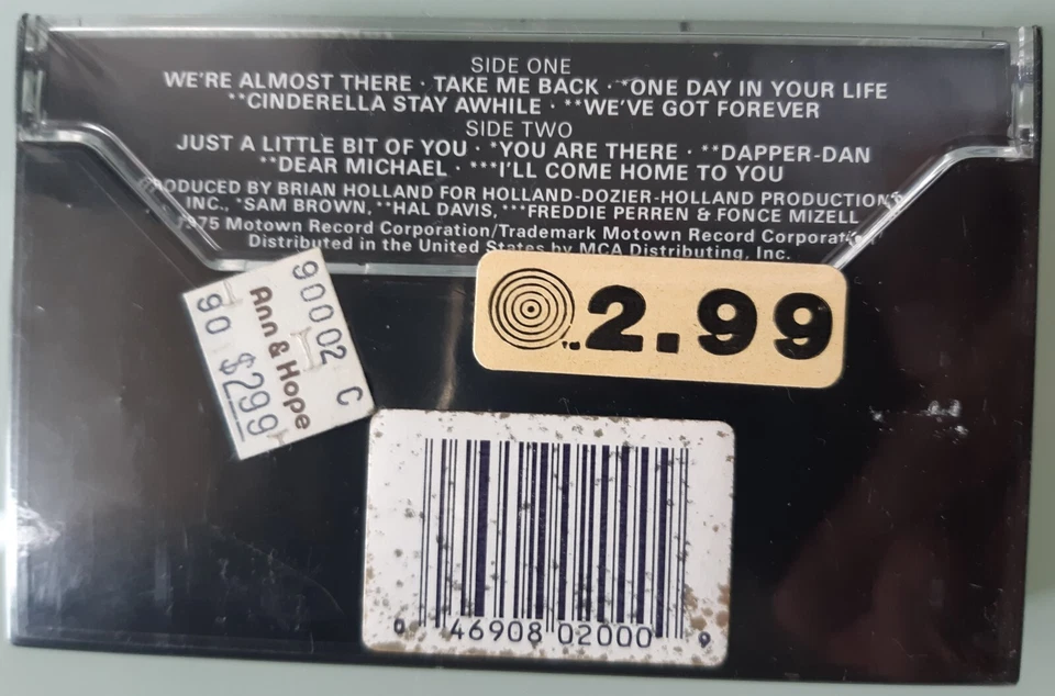 Michael Jackson Forever Michael (Sealed Cassette Tape 5331MC Motown USA - 1975) - Image 2 of 3