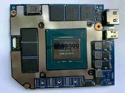 NVIDIA Quadro RTX3000 6GB GDDR6 VIDEO Graphics CARD for Dell Precision 7530 7540