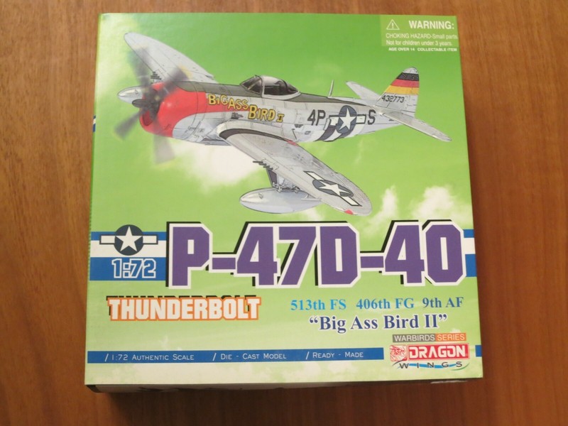 DRAGON WINGS 1:72 P-47D-40 Thunderbolt 513th FS 406th FG 9th AF #50203 BRAND NEW
