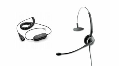 GN Netcom GN2000 Mono Noise Canceling QD Headset GN2120-NC + GN1200 SmartCord 