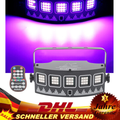 45 Beads Lights LED Disco Show Party Stage Light Strobe Projector DJ Spotlight 