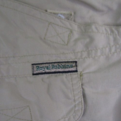 Vintage Royal Robbins Vest Mens XL Khaki Beige Tan Snap Up Fishing Camping ^ - Picture 5 of 12