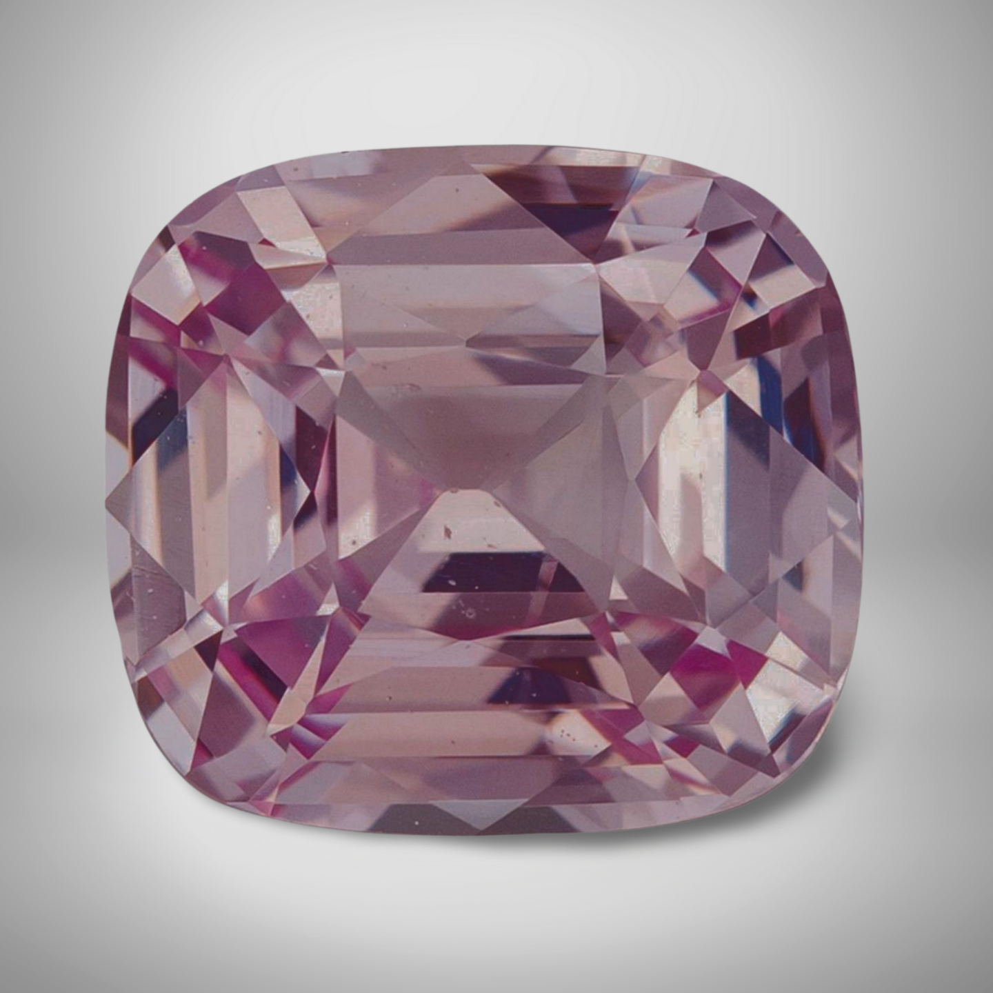 Pink Sapphire Cushion Cut 12mm 5.1ct Loose Gemstone