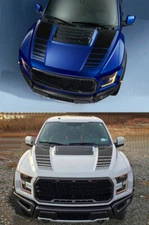 Bonnet Sticker Decal Kit For 2017 FORD F-150 RAPTOR Hood Graphics Vinyl Stripe