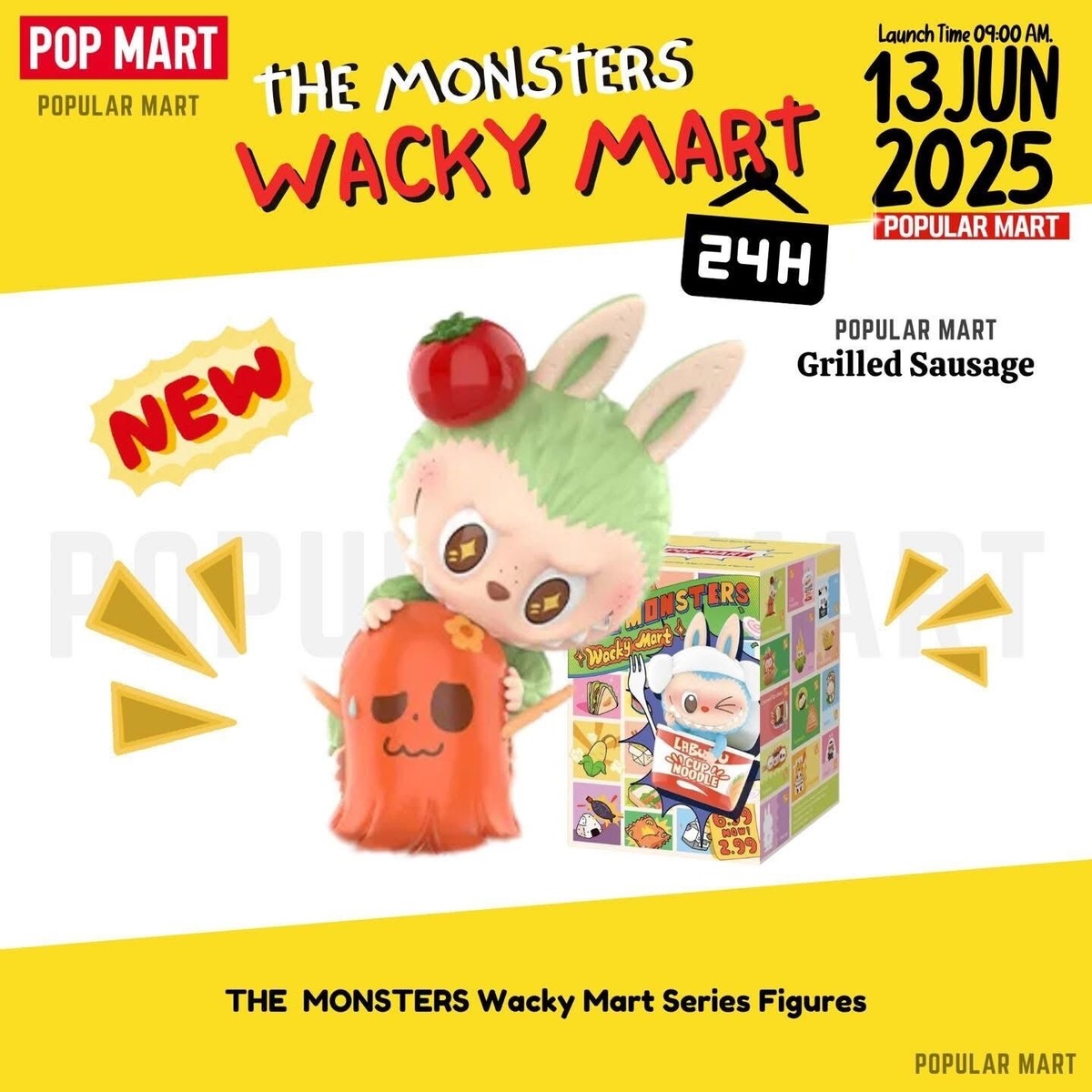 特撮 THE MONSTERS Wacky Mart Series Figures POP MART THE MONSTERS Wacky Mart Series Figures – Sunny Studio