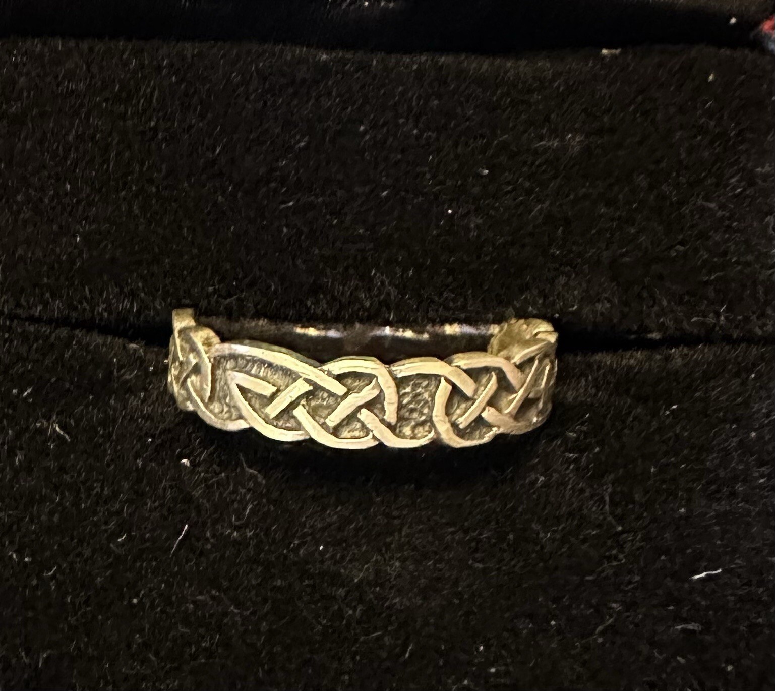 Sterling Silver ring With Celtic Infinity Design - image 1