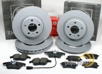 FüR Audi A6 [C6] - Zimmermann Bremsscheiben BremsbeläGe FüR Vorne Hinten