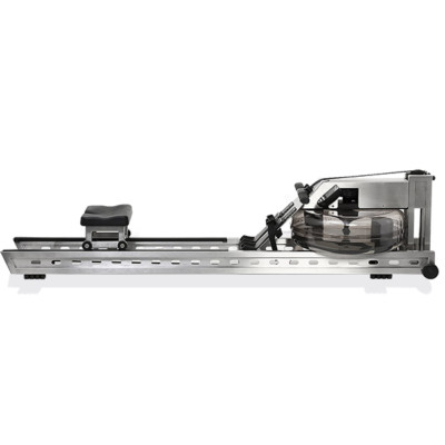 WaterRower S1 in Brushed Stainless Steel w/ S4 Monitor