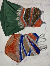 Sparkly Crystals Fringe Bodysuit Women Bling Rhinestones Dance Costume Halloween