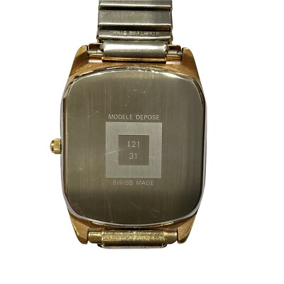 Mougin Piquard Date Watch Swiss Made Quartz Flexible