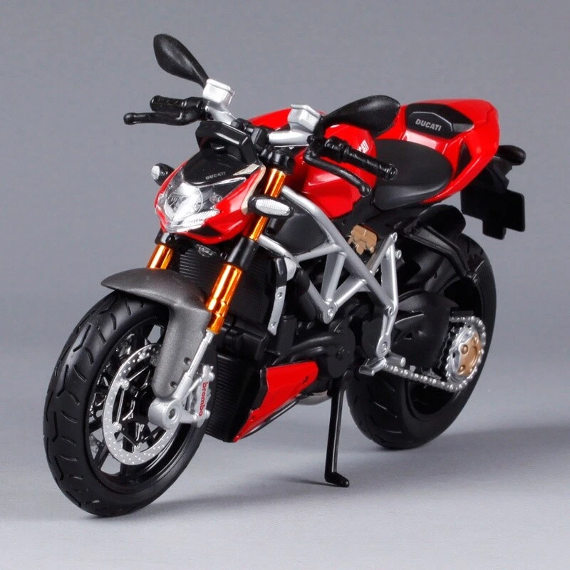 Maisto 1:12 Ducati Mod.Streetfighter S Сплав Мотоцикл Модель Коллекция игрушка подарок - Изображение 3 из 4