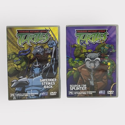 Teenage Mutant Ninja Turtles 2x DVD Bundle - 6. Splinter + 8.  Shredder - R4 PAL