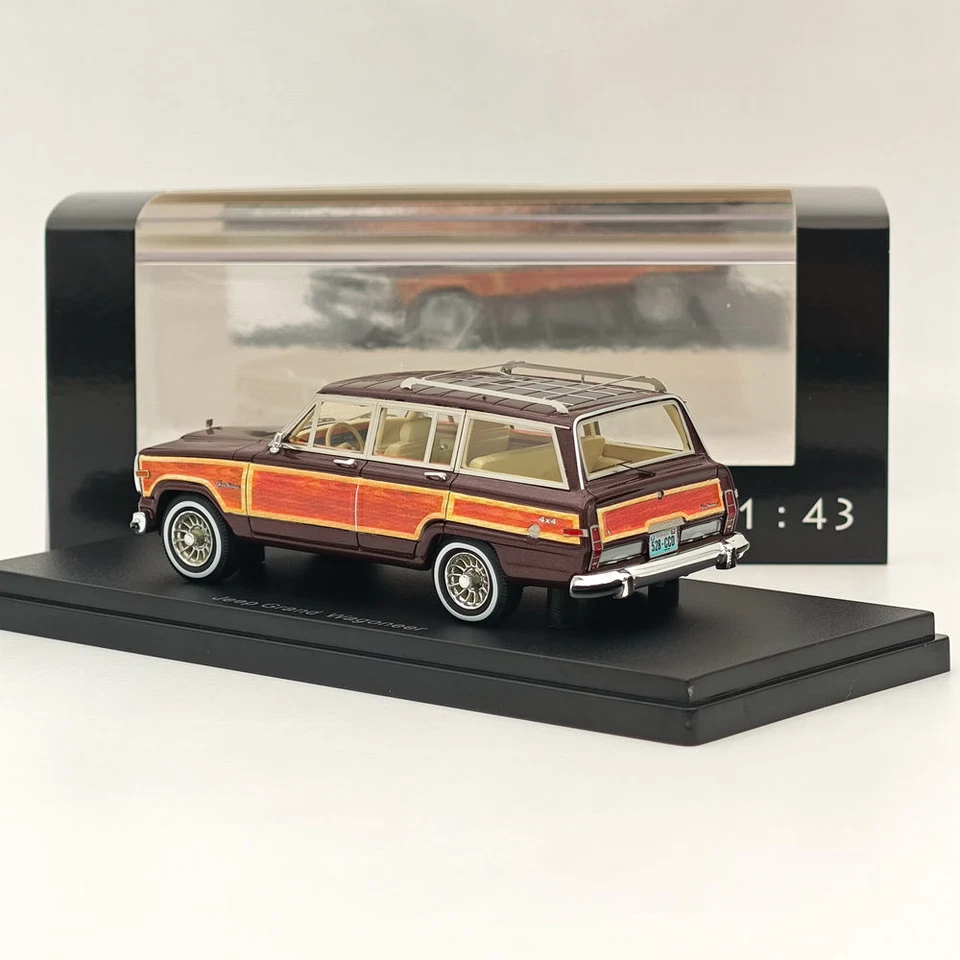 NEO 1/43 J P Grand Wagoneer Rojo Modelos Coche Colección Limitada Resina Foto 3 de 4
