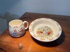 Very sweet Vintage, Royal Doulton , Bunnykins cup & bowl bunny’s picnic REDUCED