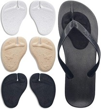 Metatarsal Pads Ball of Foot Cushions for Women and Men, Anti-Slip Flip Flop ...