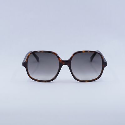 CELINE CL40244U 52F Shiny Dark Havana/Brown Gradient 56-18  display picture 1