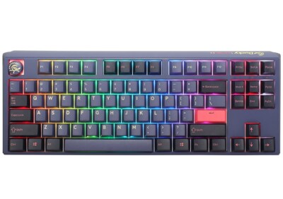4711394380567 Ducky One 3 Cosmic Blue TKL Gaming Keyboard, RGB LED - MX-Blue (US