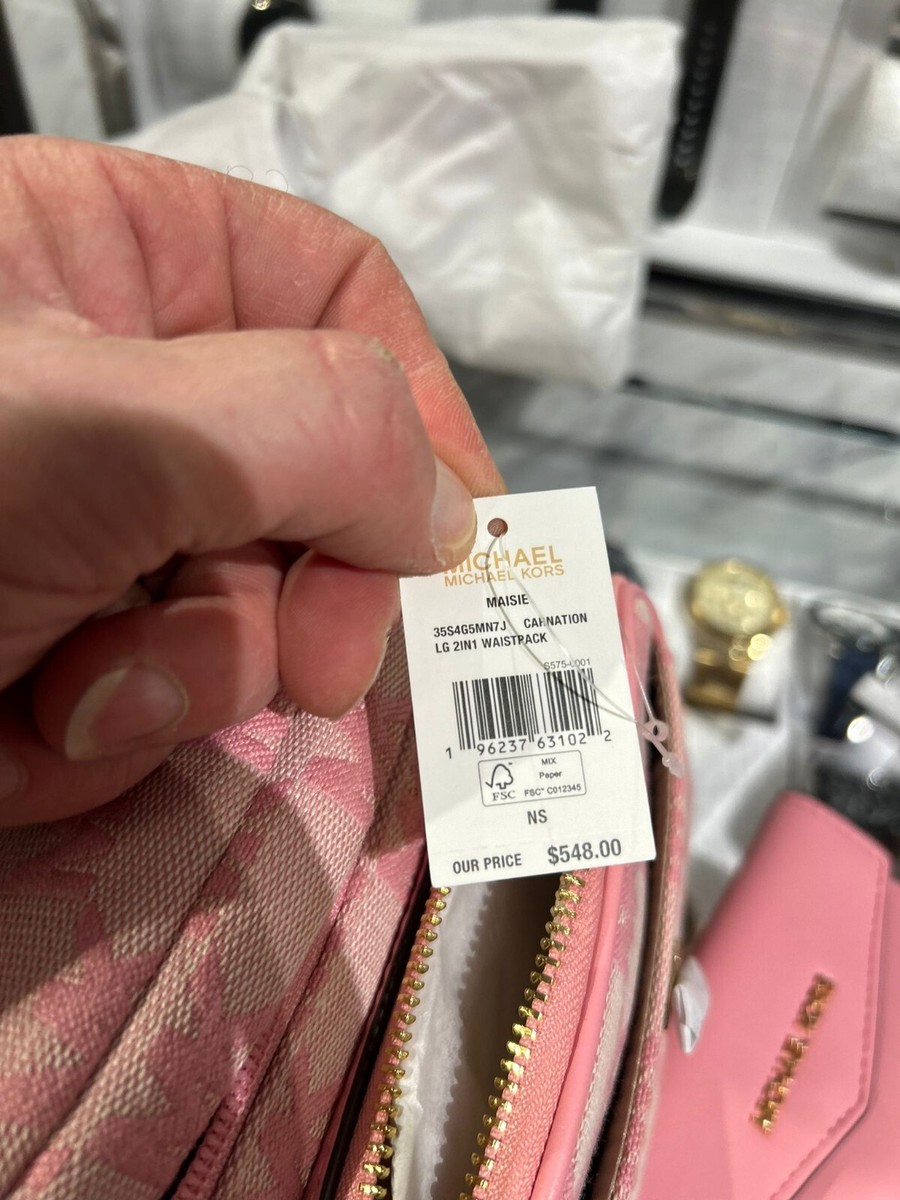Michael Kors Maisie Large MK Logo 2 in 1 Waist Pack Belt Bag Michael Kors Maisie Large MK Logo 2 in 1 Waist Pack Belt Bag