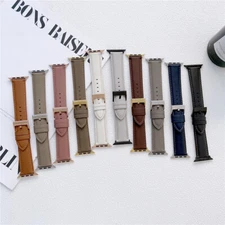 Women Leather Strap Band for Apple Watch 11 10 9 8 7 6 5 SE 41/42/44/45/46/49mm