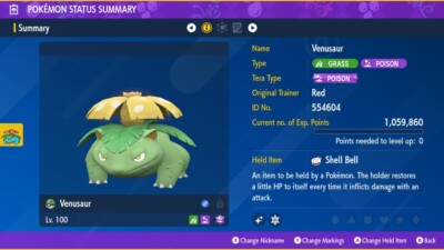 Serperior Tera Counter Raid Venusaur | Pokemon Scarlet and Violet