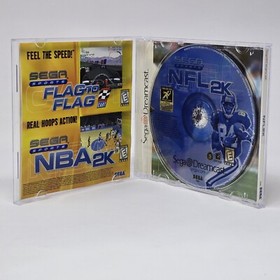 NFL2K NFL 2K (Sega Dreamcast) CIB COMPLETE & TESTED