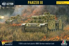Bolt Action German Panzer III Medium Tank Warlord Games 28mm