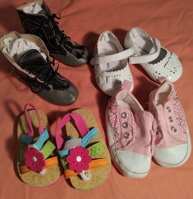 baby girl shoes size 2