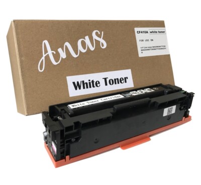 White Laser Toner Cartridge 410A