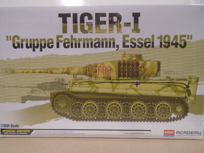 Academy #13299 1:35 Tiger-1 Essel 1945 Special Limited Edition Tank kit Sealed