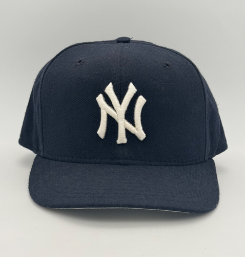 New York Yankees New Era MLB Baseball Vtg 100% Wool Fitted Hat Sports Cap 7 3/8
