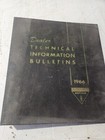 1966 Oldsmobile Technical Bulletins and Service Guild Manual Folder