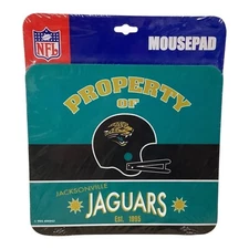 NFL Jacksonville Jaguars Computer Mouse Pad Encore Group NEW