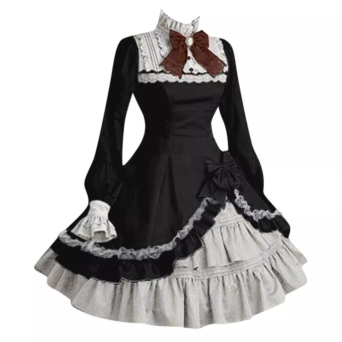 Plus size gothic lolita cheap dress