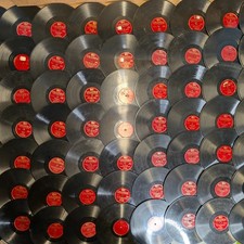 x63 BULK LOT Columbia Label Only 78 RPM Records Collection Large Mix Huge Job 2