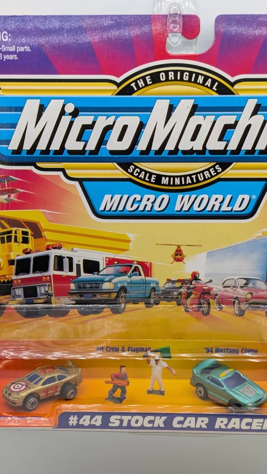 Micro Machines 1999 - #44 Stock Car Racers - Micro World - Image 3 of 4