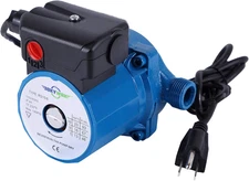 110V NPT3/4'' Domestic Hot Water Circulation Pump 3-Speed Hot Water Recirculatin