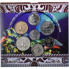 [#1507592] French Polynesia, Coffret 1 c. à 100 frs., 2002, MDP, BU, MS