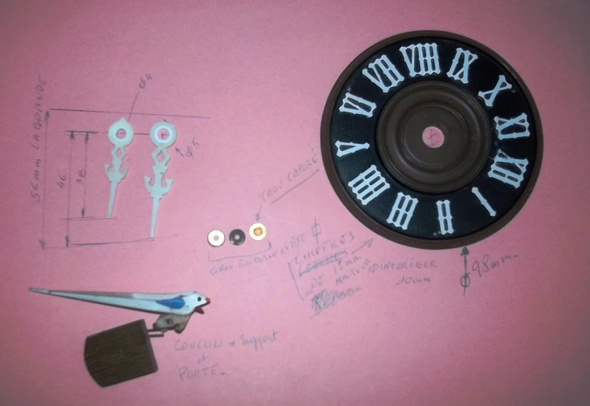 Pendule à Coucou Engstler EN 622 Q - Quartz, 5 Feuilles, Oiseau - Neuve Sous Boîte