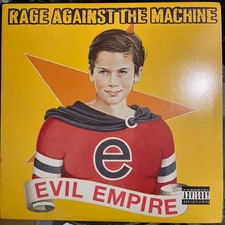 Rage Against The Machine Evil Empire Vinyl LP US Original with Inner Sleeve, G