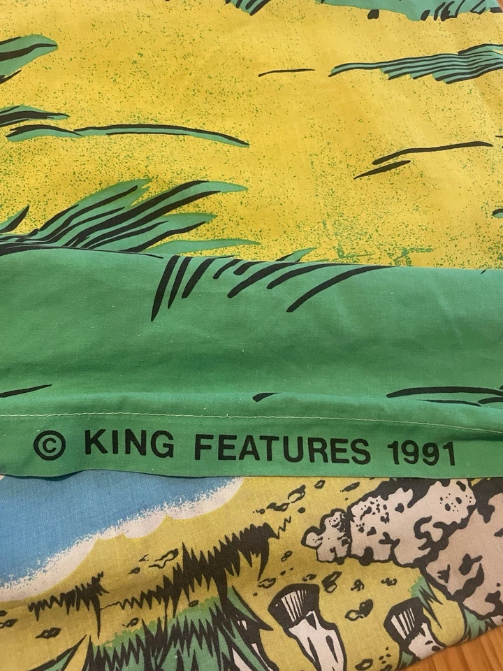 Funda de cama edredón individual vintage The Phantom de King Features 1991 - coleccionable Foto 4 de 4