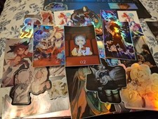 Madoka Magica Stickers MEGA BUNDLE holographic 3X3In Kyoko Mami Homura Lot X18