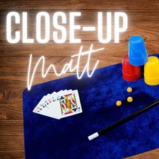MAGICIAN CLOSE UP MATT - BLUE - Magic Party Tricks