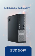 Dell Desktop SFF Intel i7 32GB Memory 1TB SSD HDD Windows 11 Pro