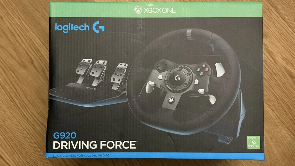 Logitech G920 Driving Force Rennlenkrad für Xbox One/PC (941-000123)