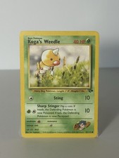 Koga's Weedle 82/132 Gym Challenge Regular LP