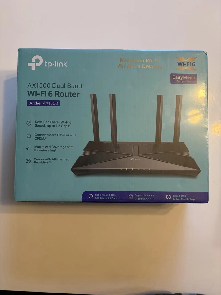 TP-LINK Archer AX1500 Dual-Band Wi-Fi 6 Router - Image 2 of 4