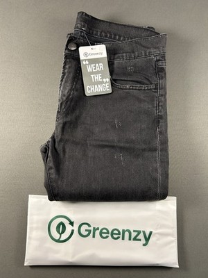 Carhartt Rebel Pant Herren Jeans Slim Fit Denim Grau Größe 29 X 32